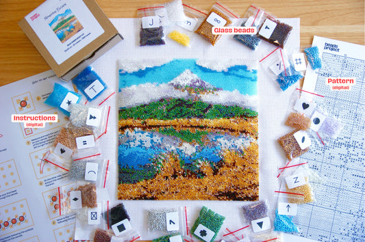 Mountain Escape • Bead Embroidery Kit