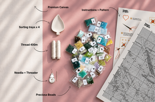 Coromandel Peninsula • Bead Embroidery Kit