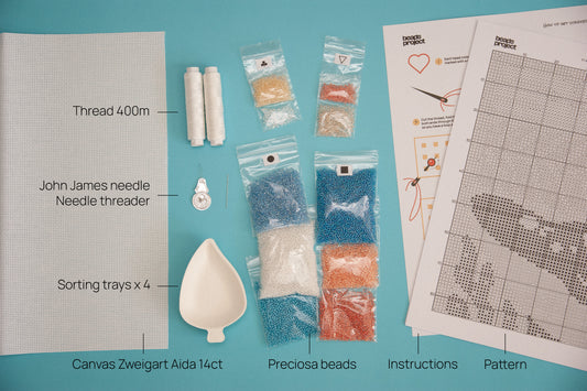 Whale Peace • Bead Embroidery Kit