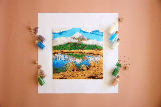 Mountain Escape • Bead Embroidery Kit