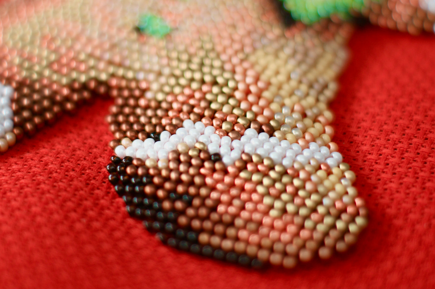 Gingerbread Friend • Bead Embroidery Kit