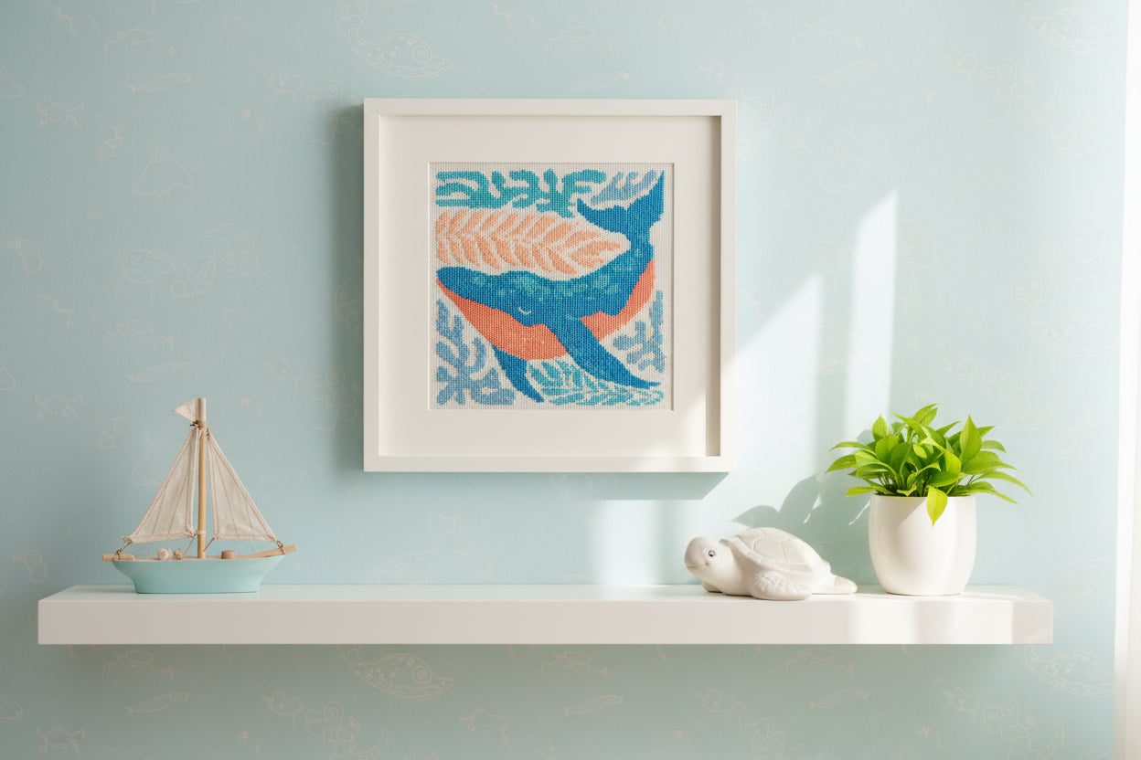 Whale Peace • Bead Embroidery Kit